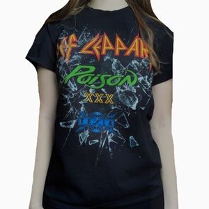 Def Leppard 2017 tour tee 🖤